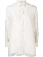 Brunello Cucinelli Loose Fit Shirt - Neutrals