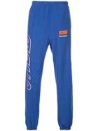 Heron Preston Logo Track Pants - Blue