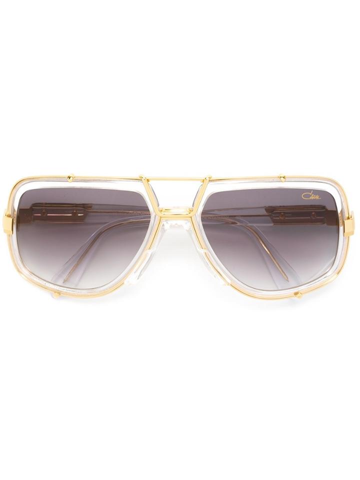 Cazal '656' Sunglasses - Nude & Neutrals