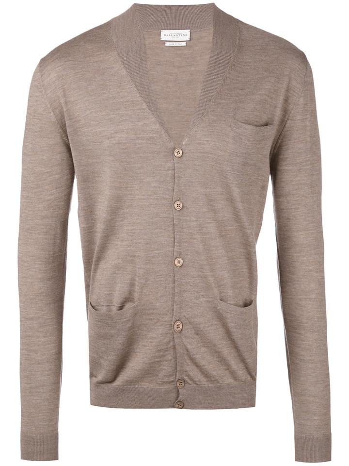 Ballantyne - Gilet Cardigan - Men - Wool - 52, Nude/neutrals, Wool