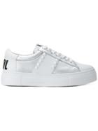 Kennel & Schmenger Studded Platform Sneakers - White