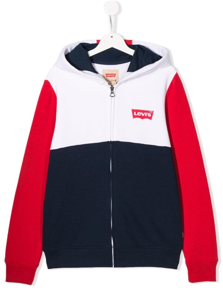 Levi's Kids Colour Block Sweatshirt - Blue