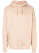 F.a.m.t. - Quote Print Hoodie - Unisex - Cotton/polyester - S, Nude/neutrals, Cotton/polyester