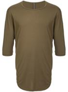 Kazuyuki Kumagai 3/4 Sleeves T-shirt - Green