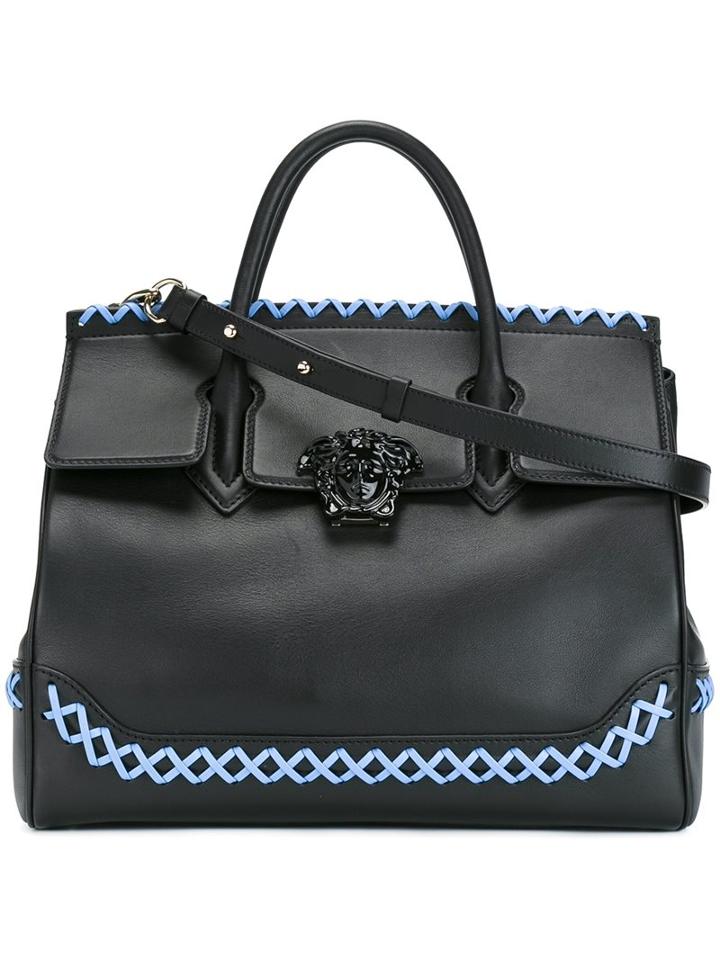 Versace Woven 'palazzo Empire' Bag