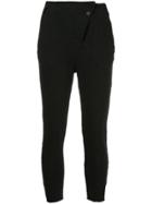 Thom Krom Textured Skinny Trousers - Black