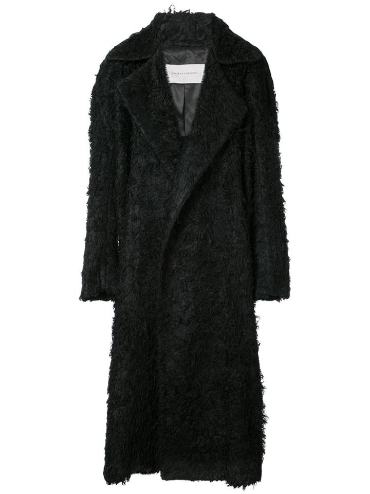 Strateas Carlucci Extension Macro Coat - Black