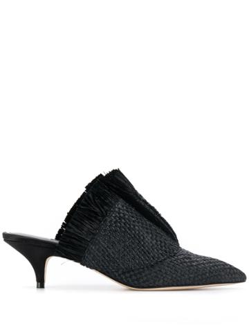 Andrea Mondin Hill Mules - Black