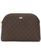 Michael Michael Kors Makeup Bag Trio - Brown