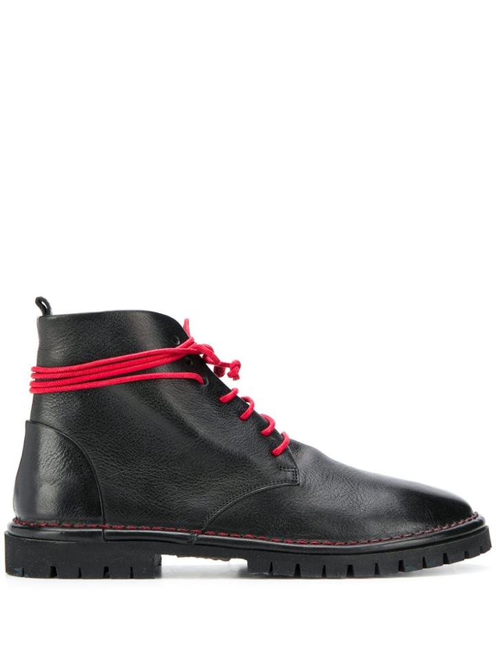 Marsèll Wrap-around Lace Boots - Brown