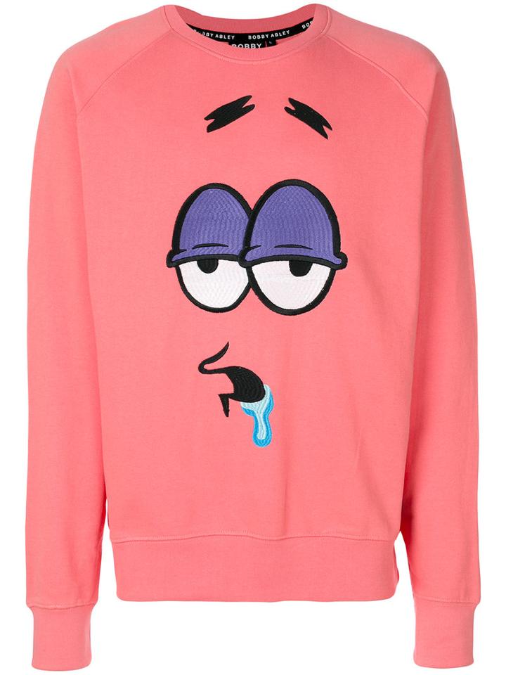 Bobby Abley - Patrick Crewneck Sweatshirt - Men - Cotton - Xs, Pink/purple, Cotton