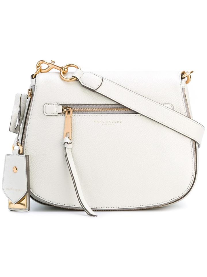 Marc Jacobs Small Recruit Nomad Satchel Bag - Nude & Neutrals
