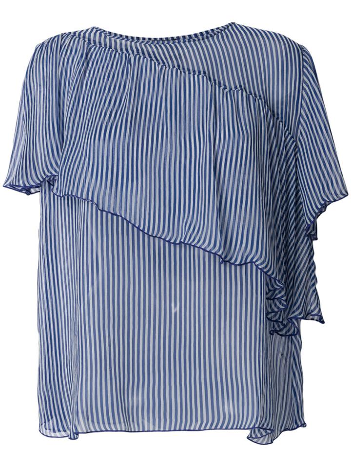 Antik Batik Striped Blouse - Blue