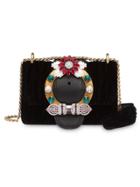Miu Miu Miu Lady Velvet Bag - Black