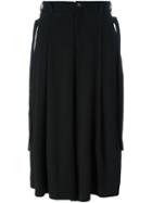 Damir Doma Wide-leg Trousers, Men's, Size: Medium, Black, Cotton/virgin Wool