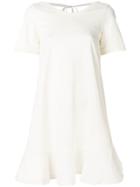 Moncler Flared Mini Dress - White