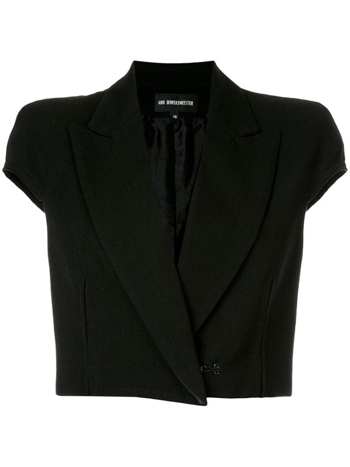 Ann Demeulemeester Laine Waistcoat - Black