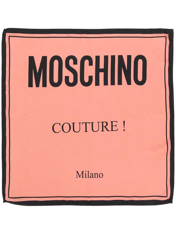 Moschino Moschino M183603627 002 Natural (other)->silk - Pink