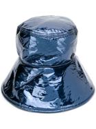 Maison Michel Mirrored Bucket Hat - Blue