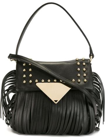 Sara Battaglia Fringed Bag