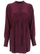 Alcaçuz Luan Silk Blouse - Purple