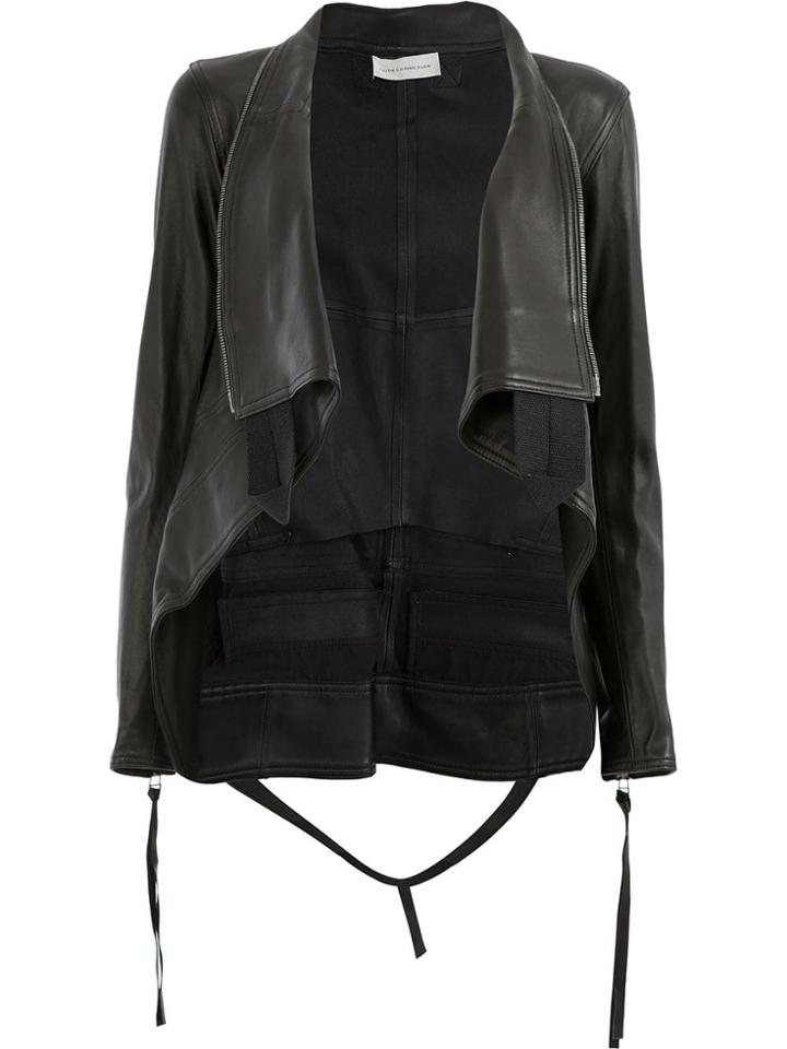 Faith Connexion Foldover Lapel Jacket - Black