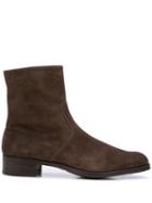 Gravati Zipped Ankle Boots - Brown