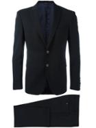 Tonello Fitted Dinner Suit, Men's, Size: 48, Black, Spandex/elastane/viscose/virgin Wool