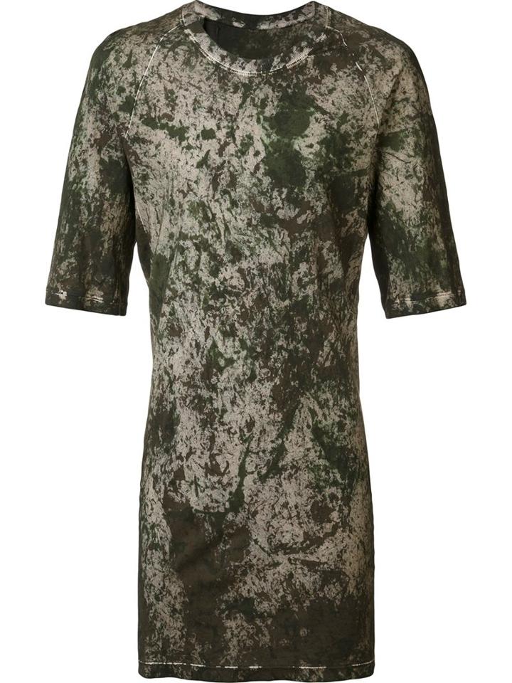 11 By Boris Bidjan Saberi Camouflage Long Fit T-shirt