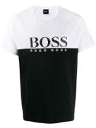 Boss Hugo Boss Logo Colour Block T-shirt - Black