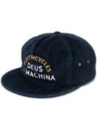 Deus Ex Machina Logo Embroidered Cap - Blue