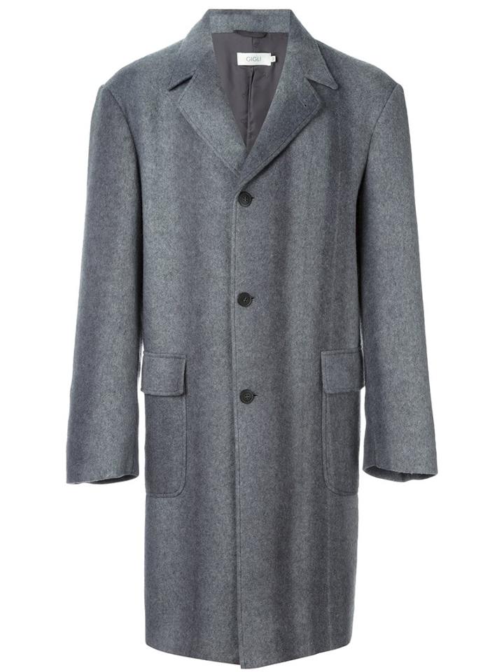 Romeo Gigli Vintage Single Breasted Midi Coat