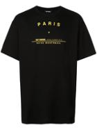 Raf Simons Paris Short-sleeve T-shirt - 00099 Black