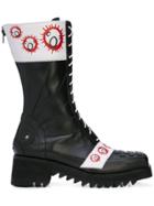 Charles Jeffrey Loverboy Brachiosaurus Boots - Black