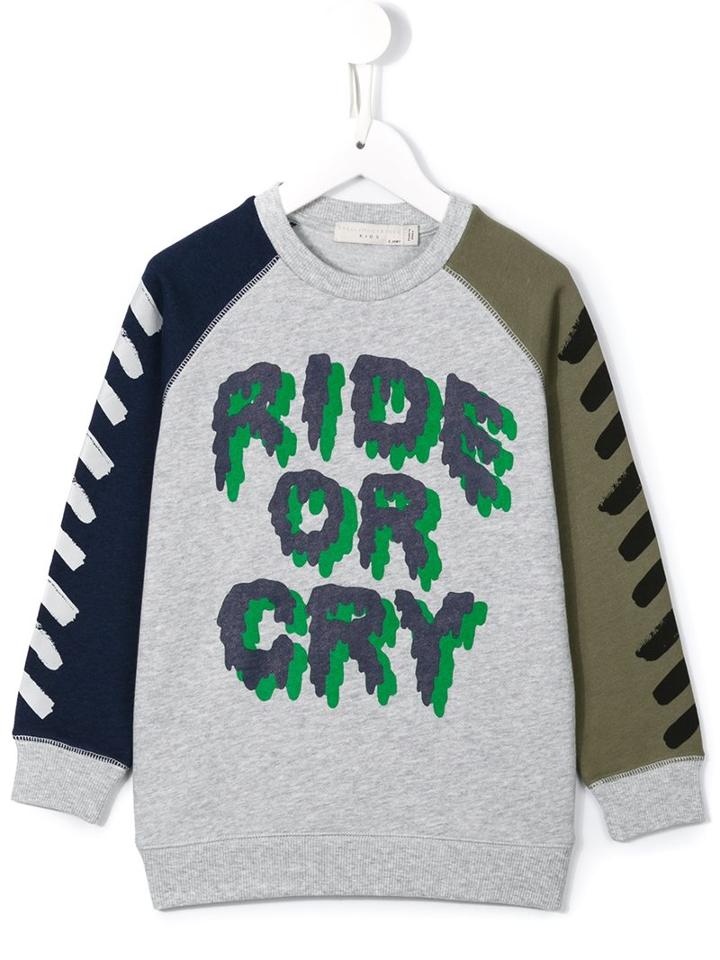 Stella Mccartney Kids 'billy' Sweatshirt, Boy's, Size: 12 Yrs, Grey