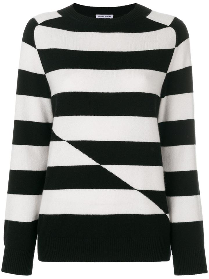 Tomas Maier Soft Cashmere Sweater - Black