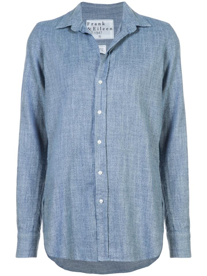 Frank & Eileen Oversized Shirt - Blue