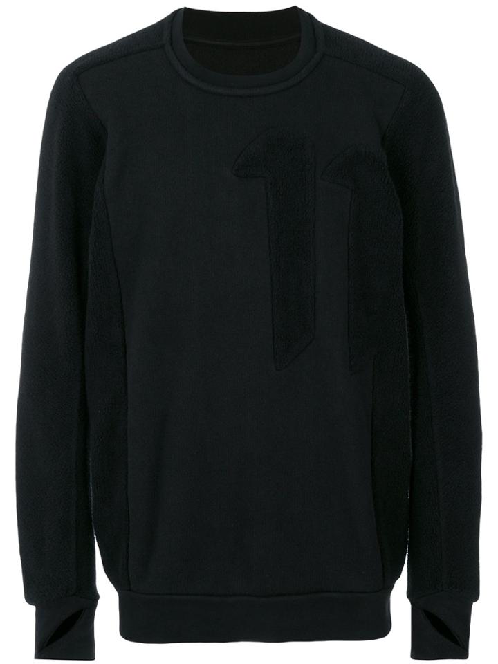 11 By Boris Bidjan Saberi Plain Sweatshirt - Black