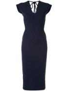 Roland Mouret Dorada Bodycon Dress - Blue