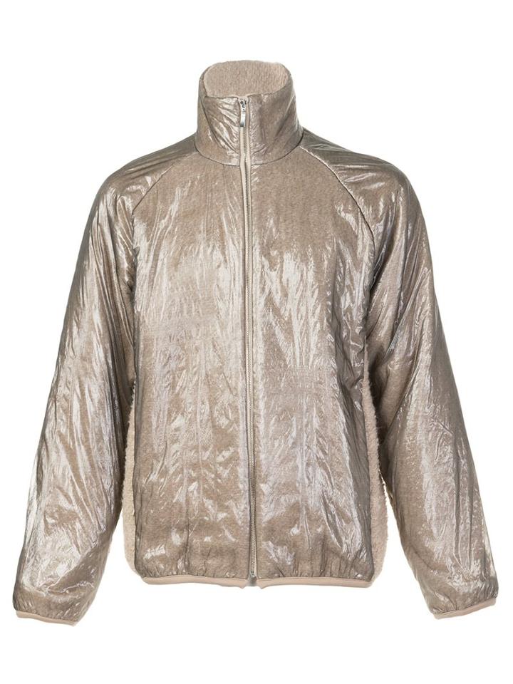 Cottweiler Layered Glaze Track Jacket, Men's, Size: Large, Nude/neutrals, Nylon/acrylic/polyester/wool