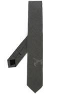 Roar Studded Gun Tie - Grey