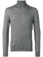 Isaia Roll Neck Sweater - Grey