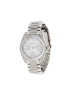 Michael Kors Embellished Wrist Watch, Women's, Metallic