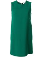 L'autre Chose Rear Zip Mini Dress - Green