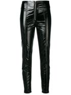 Federica Tosi High-waisted Zip Trousers - Black