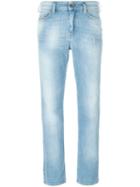 Diesel Straight Leg Jeans, Women's, Size: 24, Blue, Cotton/spandex/elastane