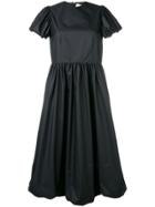 Comme Des Garçons Noir Kei Ninomiya Midi Flared Dress - Black