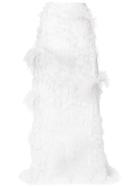 Marques'almeida Long Embroidered Flared Skirt - White