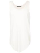 Haider Ackermann Ribbed Knit Tank - Nude & Neutrals