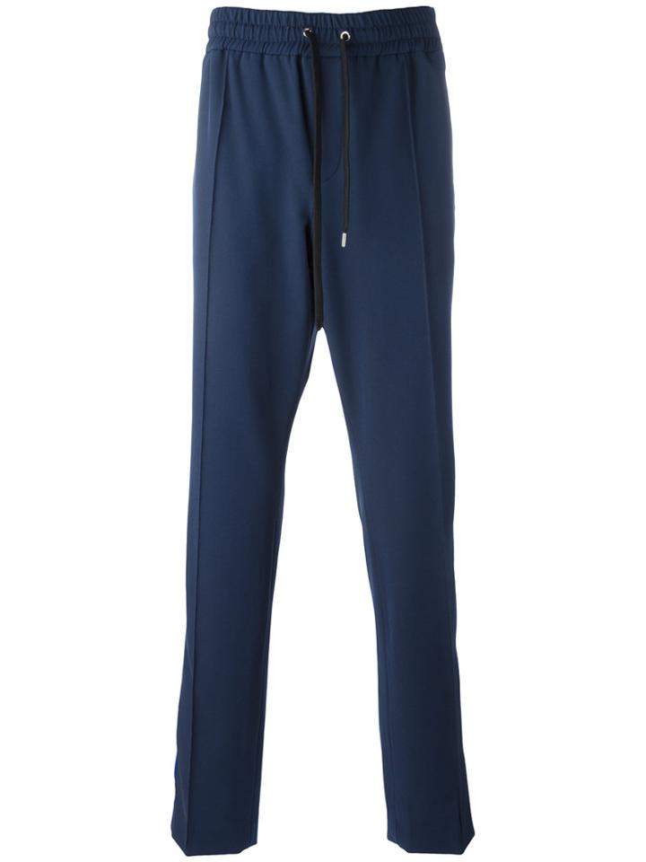 Kenzo Drawstring Waist Joggers - Blue